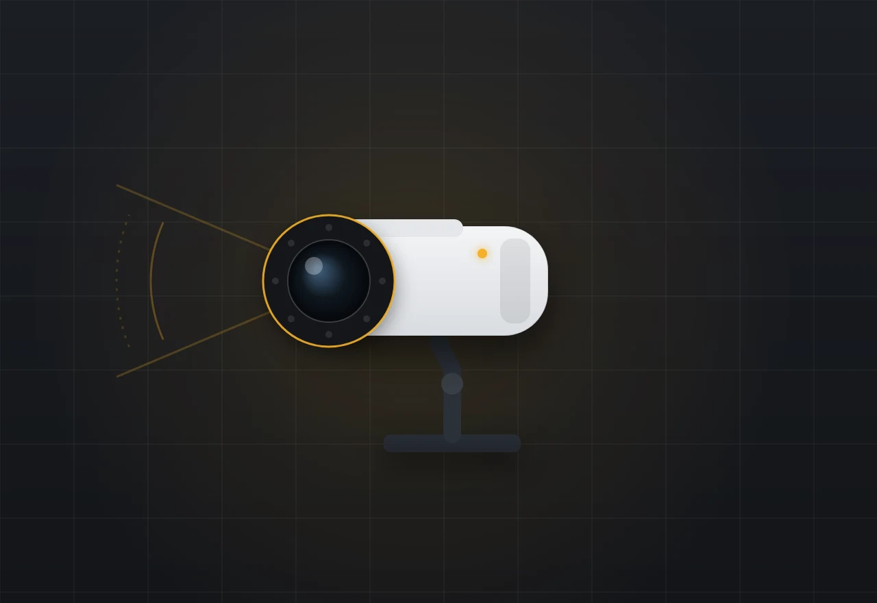Cameră de supraveghere IP 4K montată în Sibiu de UP-GRID
